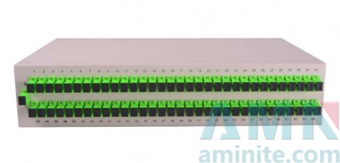 Fiber Optic PLC Splitter 19 Inch Rack