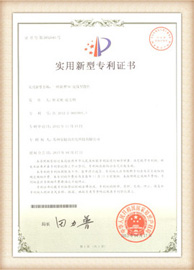 aminite fiber optical Patent certificate 8