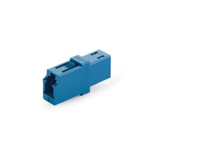 LC UPC to LC UPC Simplex Fiber Optic Adapter