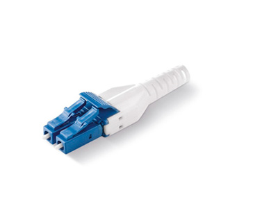 LC Duplex One Boot Uniboot Connector Single Mode Multimode Fiber Optic Connectors