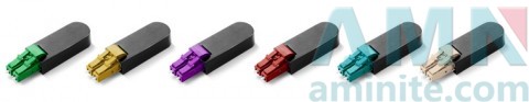 LC Loopback Modules Single Mode Multimode Fiber Optic Connectors