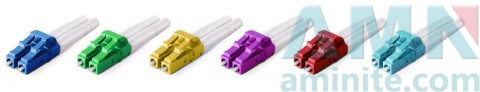 LC / Modalità Multimode Fiber Connettori UPC Duplexmm ottica singola