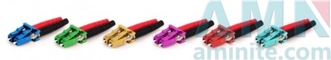 LC/UPC Duplex MM Single Mode Multimode Fiber Optic Connectors