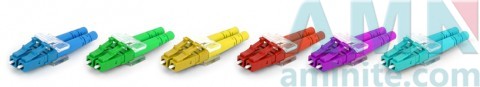 LC/UPC Duplex Single Mode Multimode Fiber Optic Connectors