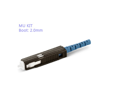 MU Kit Boot: 2.0mm Fiber Optic Connectors