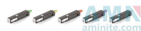 MU Kit Short Boot: 0.9mm Fiber Optic Connectors
