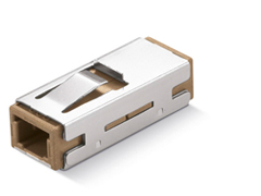 MU Simplex Fiber Optic Adapter