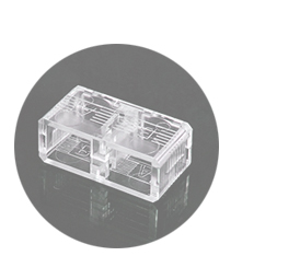 SC DUPLEX UNIVERSAL CLIP Fiber Optic Connector