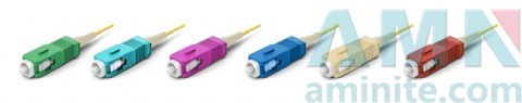 SC/UPC Boot 1.2mm Fiber Optic Connector