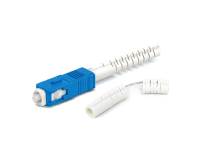 SC/UPC FLEX ANGLE Boot Fiber Optic Connector